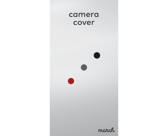 kamera cover aus silikon - im 3-er pack