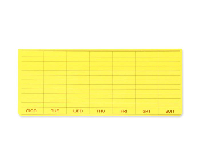wochenplaner post-it - endlich.