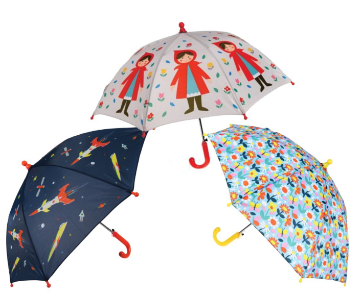 kunderbunter regenschirm