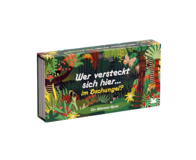 wer versteckt sich hier... im dschungel - familienspiel