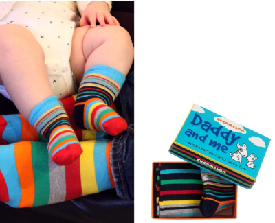 socken daddy and me - ein papa geschenk