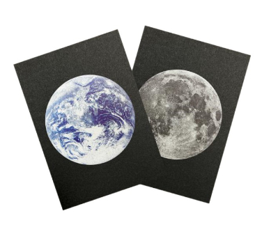 erde & mond - postkartenset