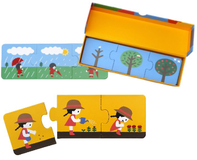 geschichten puzzle natur - ab 2 jahre